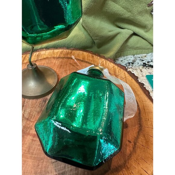 2 Dillards Trimsetter Christmas Maximus Collection Mercury Glass Jewel Ornament - Picture 4 of 11